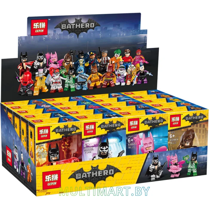 Конструктор Lepin 03094 Коллекция минифигурок Бэтмен